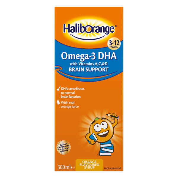 Haliborange Kids Omega-3 Syrup Orange