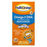 Haliborange Omega 3 DHA Brain Support Burst Orange