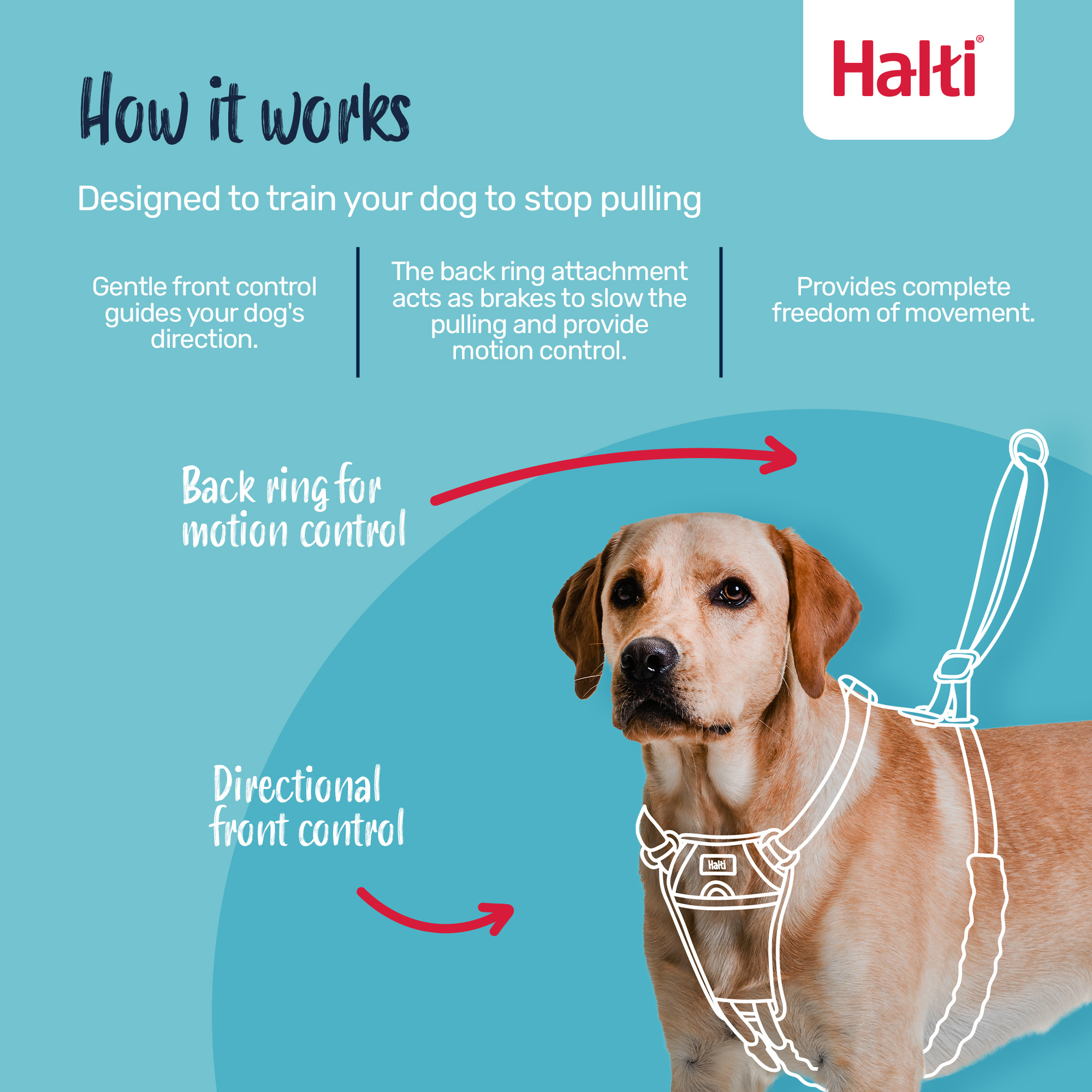 Halti No Pull Harness 