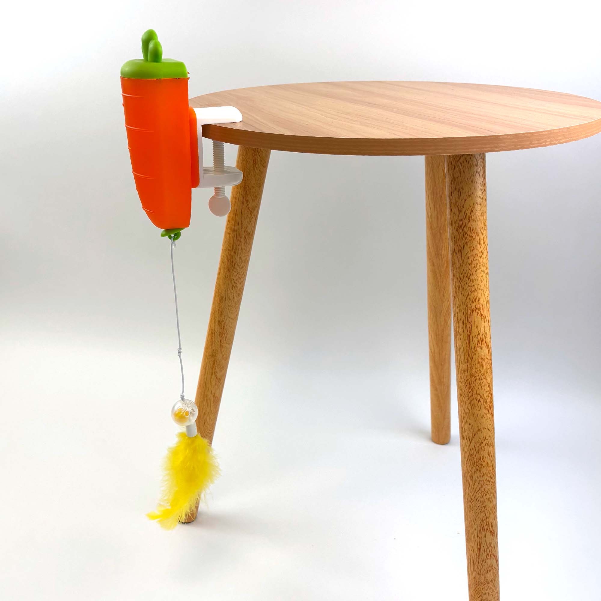 Happy Pet Tabby Patch Carrot Cat Treat Dispenser Toy