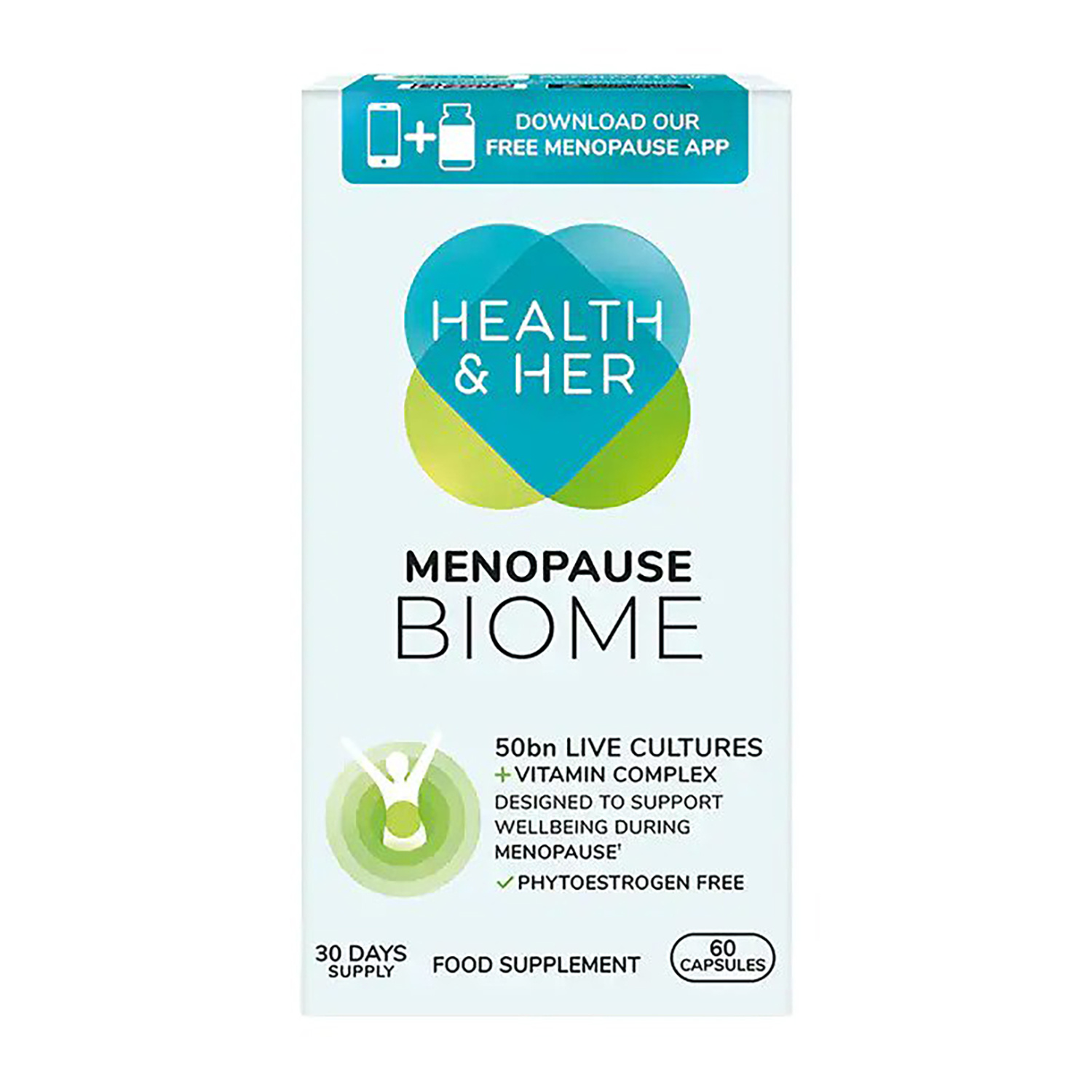 Health & Her Menopause Biome Multi Nutrient Support Supplement