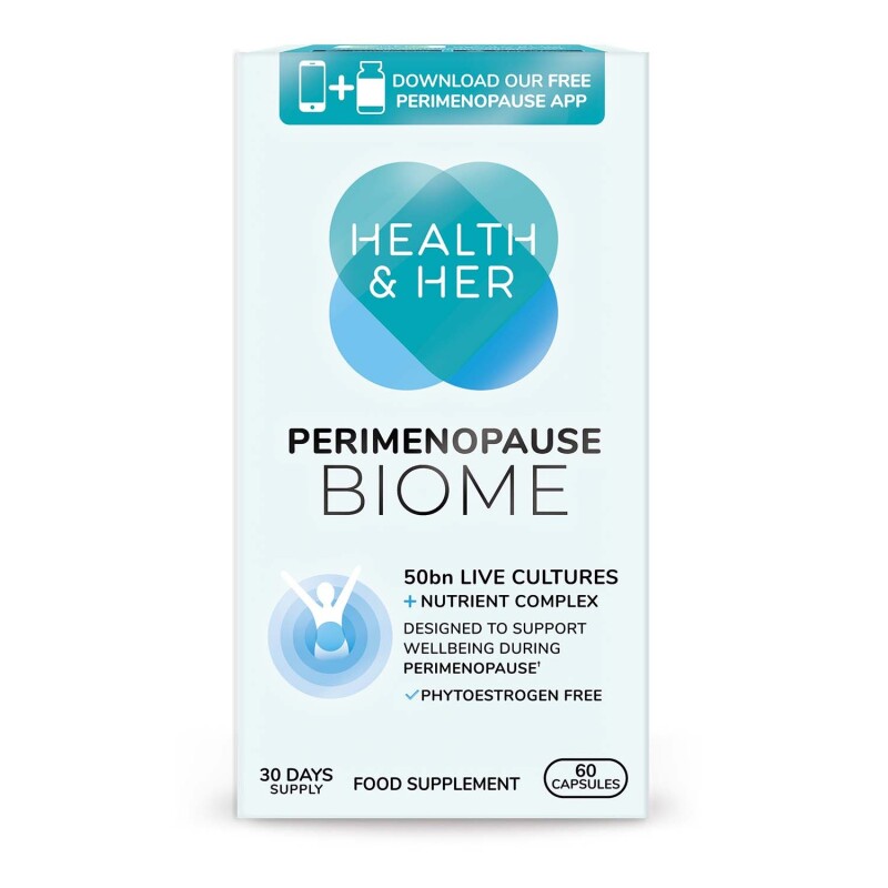 Health & Her Perimenopause Biome Multi Nutrient Support Supplement