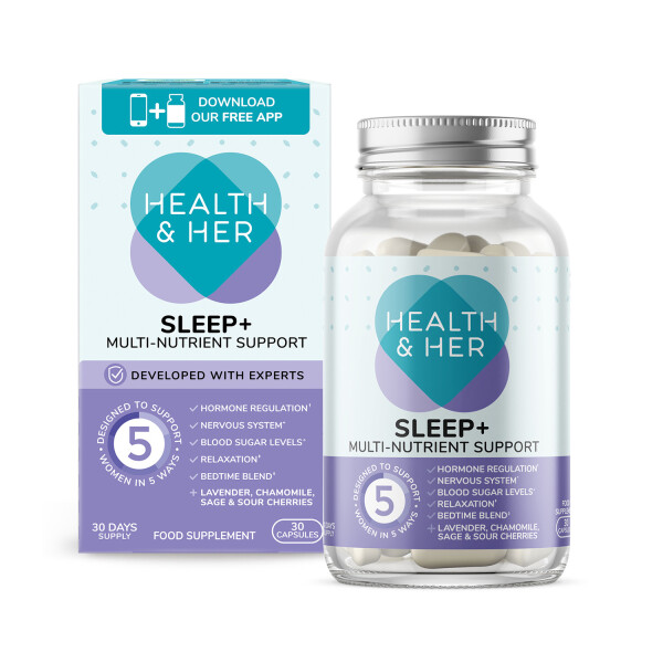 Health & Her Sleep+ Multi Nutrient Support Supplement