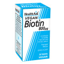 HealthAid Biotin 800ug Tablets