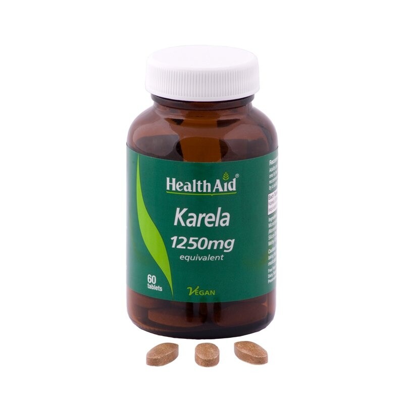 HealthAid Karela Extract 1250mg Tablets 