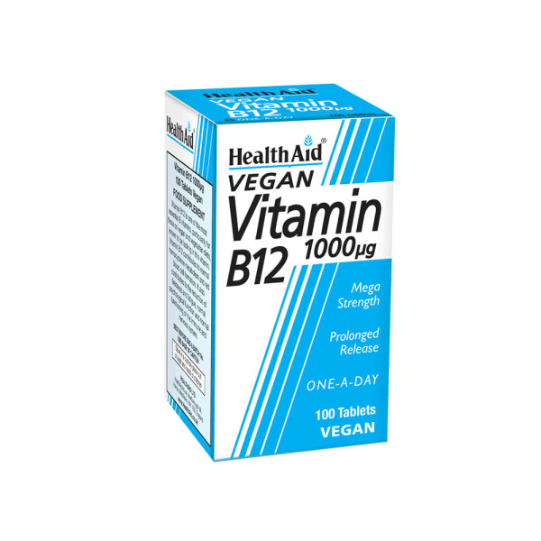 HealthAid Vitamin B12 1000ug Tablets