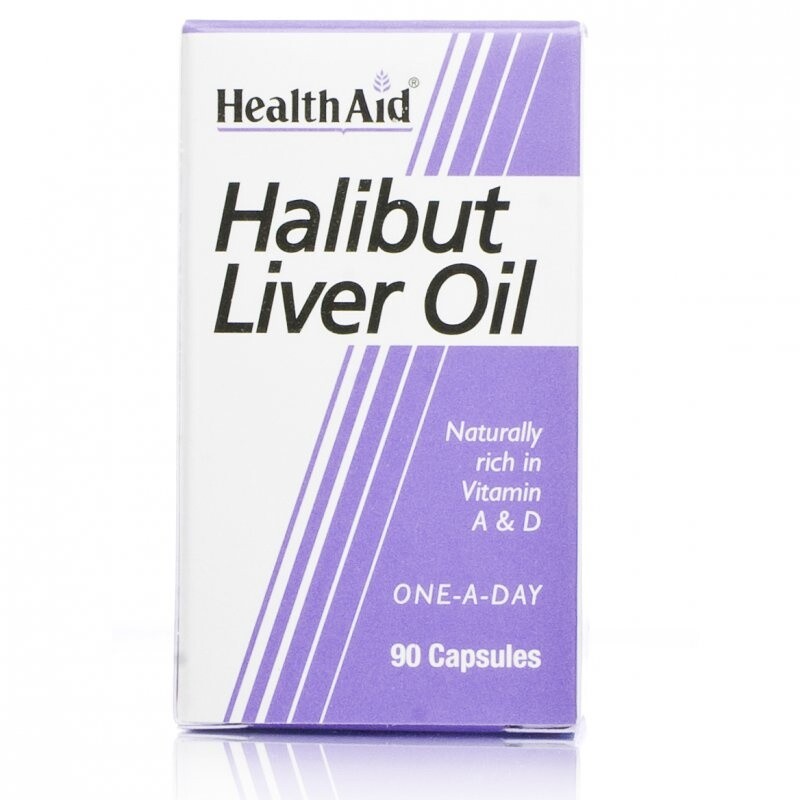 Healthaid Halibut Liver Oil Capsules 