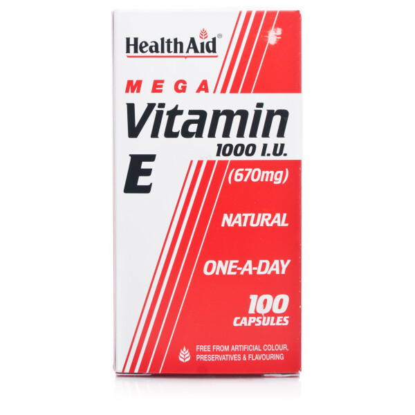 HealthAid Vitamin E 1000iu (670mg)
