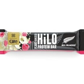 Healthspan All Blacks Plant-Based HiLo Protein Bar - White Chocolate Raspberry