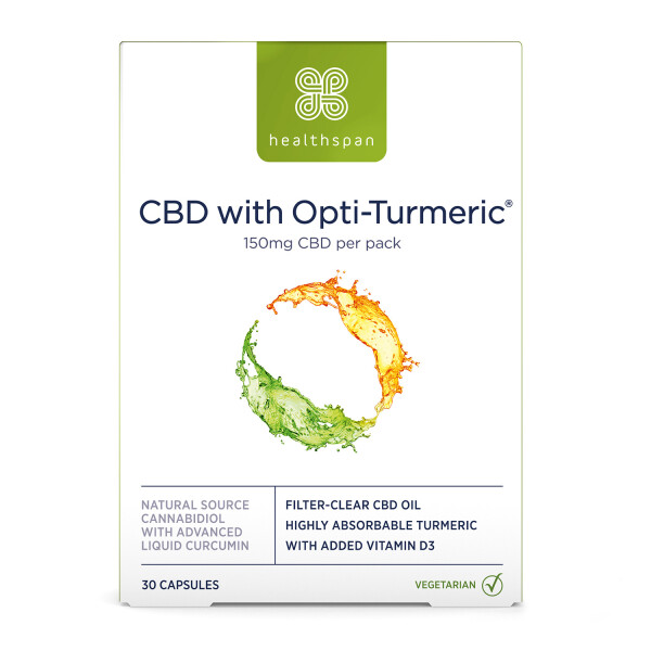 Healthspan CBD with Opti-Turmeric