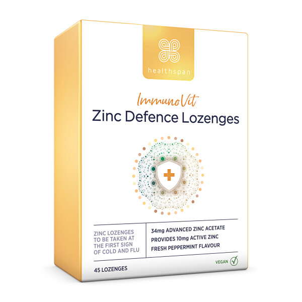 Healthspan ImmunoVit Zinc Defence Lozenges