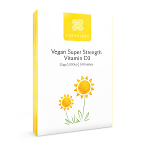 Healthspan Vegan Super Strength Vitamin D3