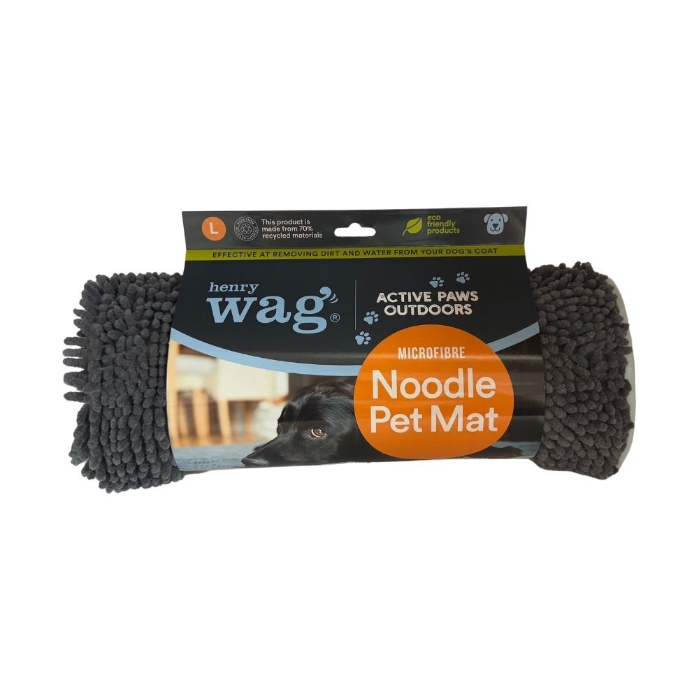 Henry Wag Micro Fibre Noodle Pet Mat Large