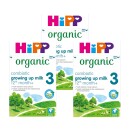 HiPP 3 Organic Growing Up Baby Milk Powder 1 Year+ Triple Pack