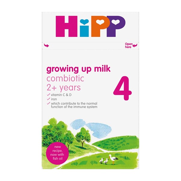 HiPP Organic 4 Growing Up Baby Milk Powder From 2 Years+ 