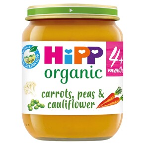 HiPP Organic Carrots Peas & Cauliflower Jar 4+ Months