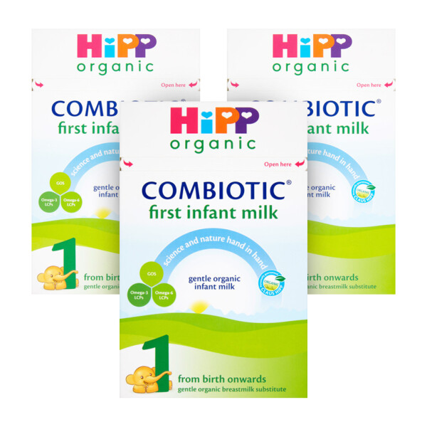 HiPP 1 Organic Combiotic First Infant Milk Triple Pack
