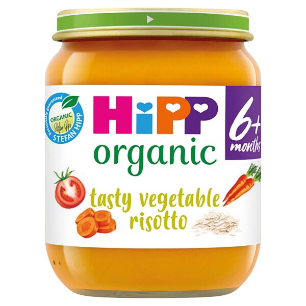 HiPP Organic Tasty Vegetable Risotto Jar 6+ Months