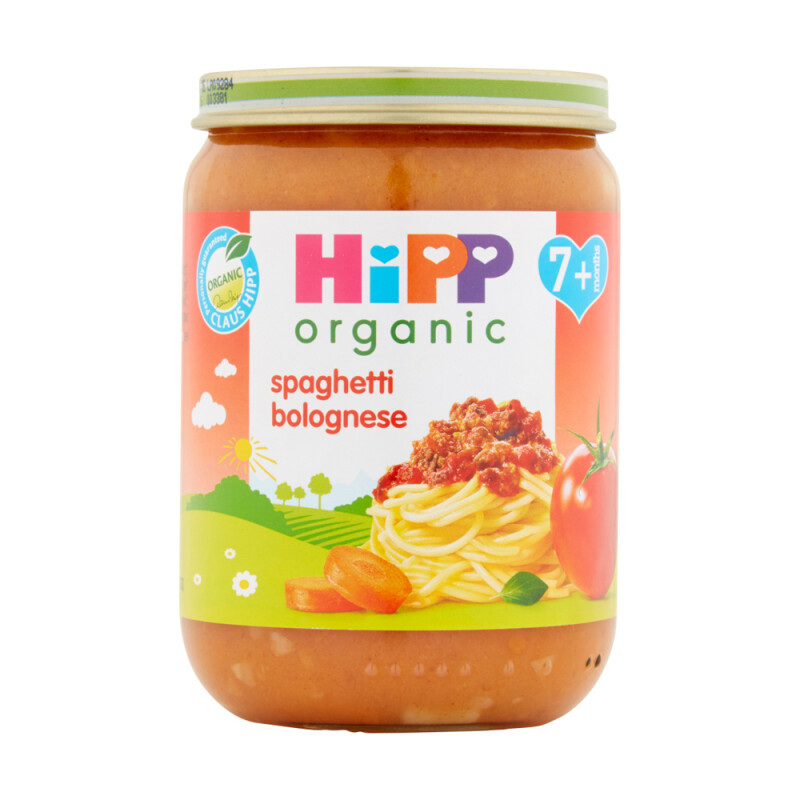 HiPP Rice Spaghetti Bolognese Jar Stage 2