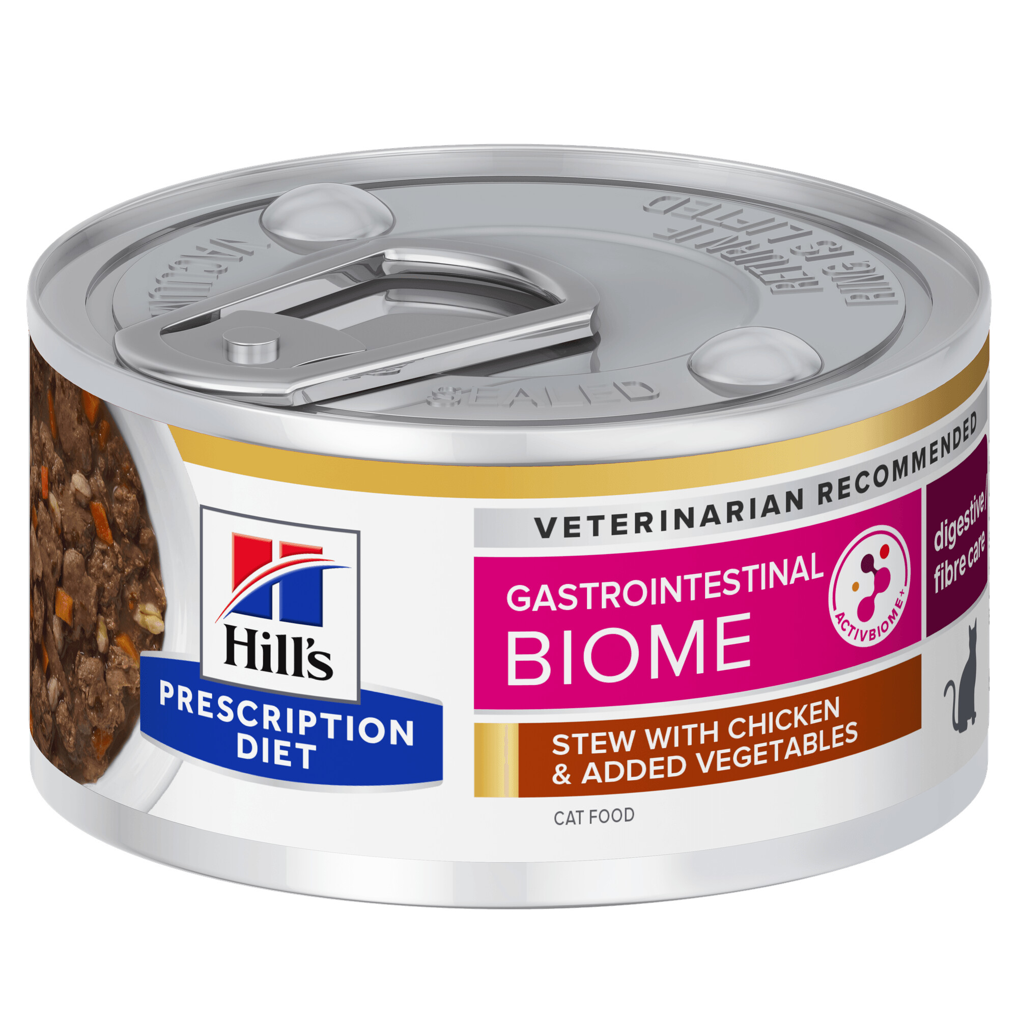 Hill's Prescription Diet Gastrointestinal Biome Digestive Care Cat Food 24x82g