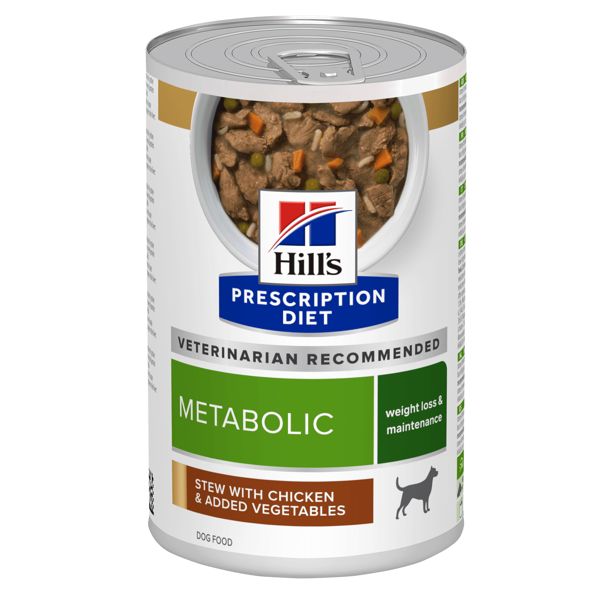 Hill's Prescription Diet Metabolic Weight Management Stew Dog Food 12x354g Can