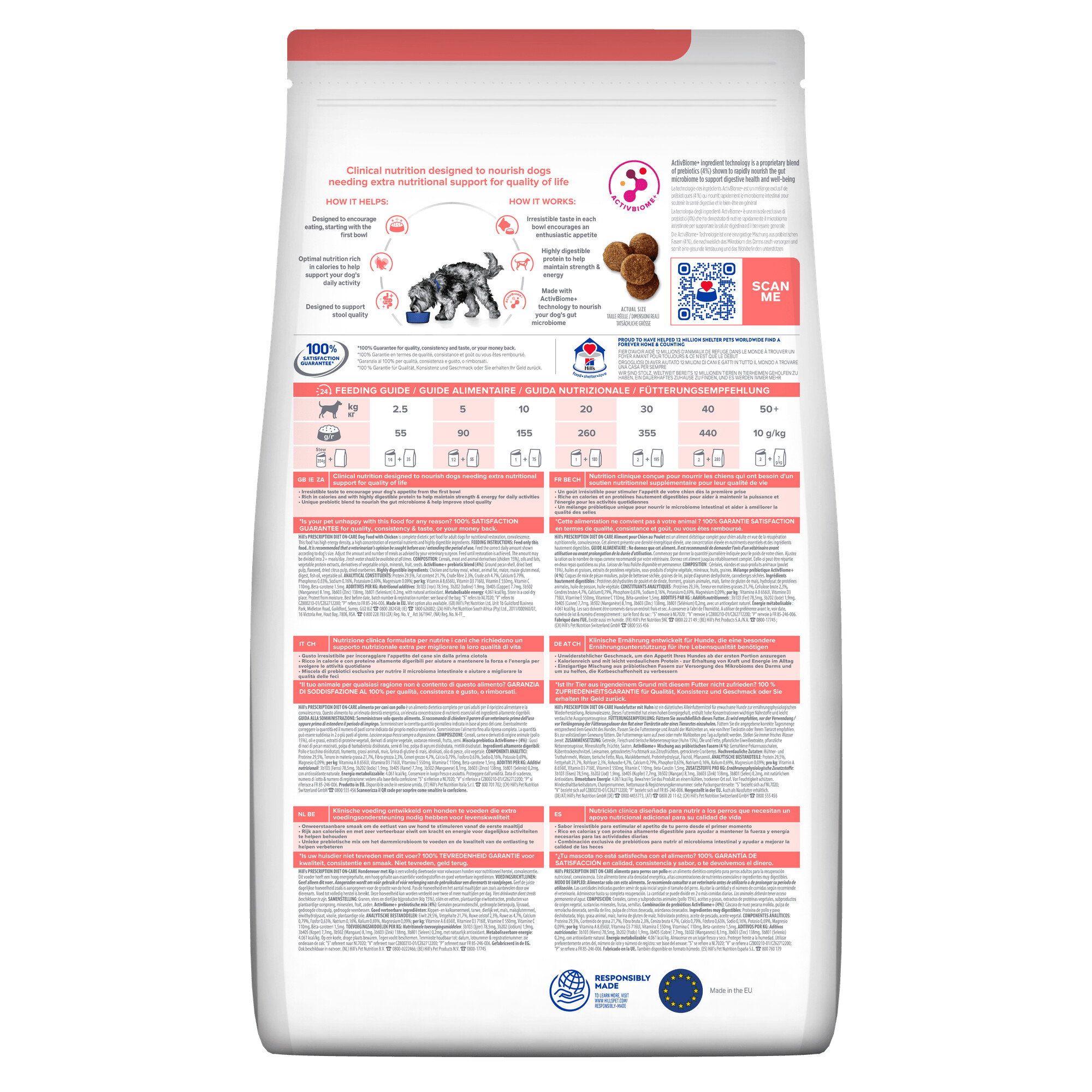 Hill's Prescription Diet ON-Care  Dry Dog Food 10kg