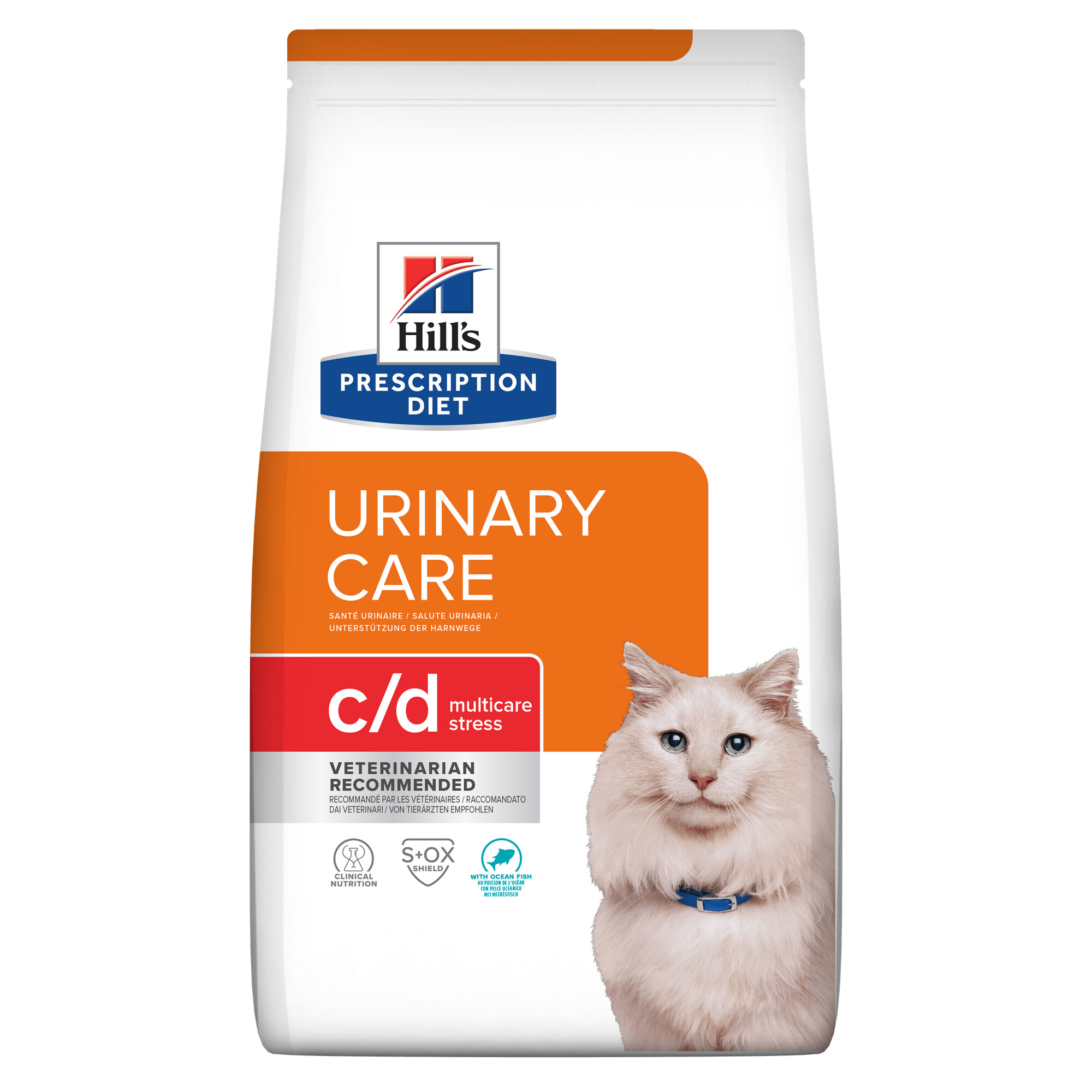 Hill's Prescription Diet c/d Multicare Stress Urinary Care Dry Cat Food 8kg