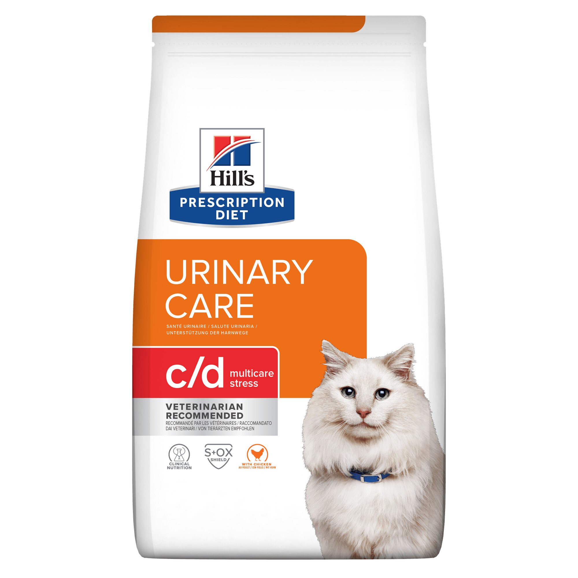 Hill's Prescription Diet c/d Multicare Stress Urinary Care Dry Cat Food 8kg