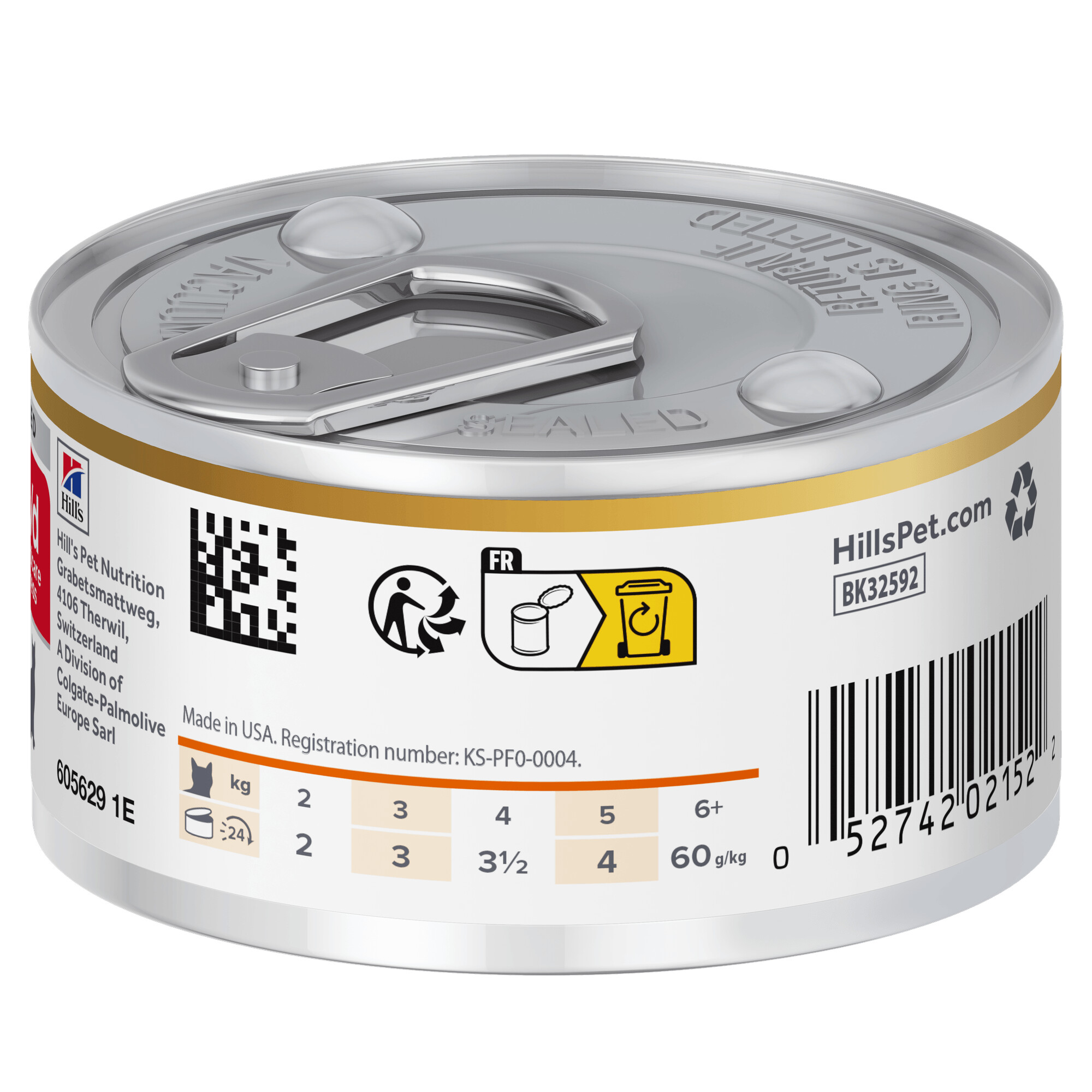 Hill's Prescription Diet c/d Stress Urinary Care Stew Cat Food 24x82g Can