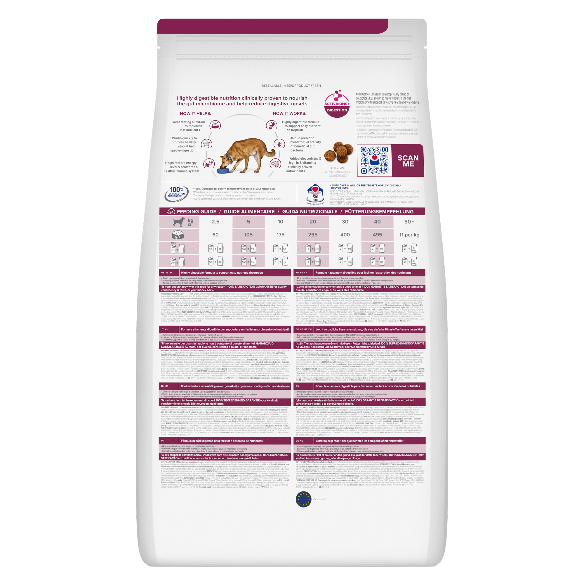 Hill's Prescription Diet i/d Digestive Care Dry Dog Food 1.5kg