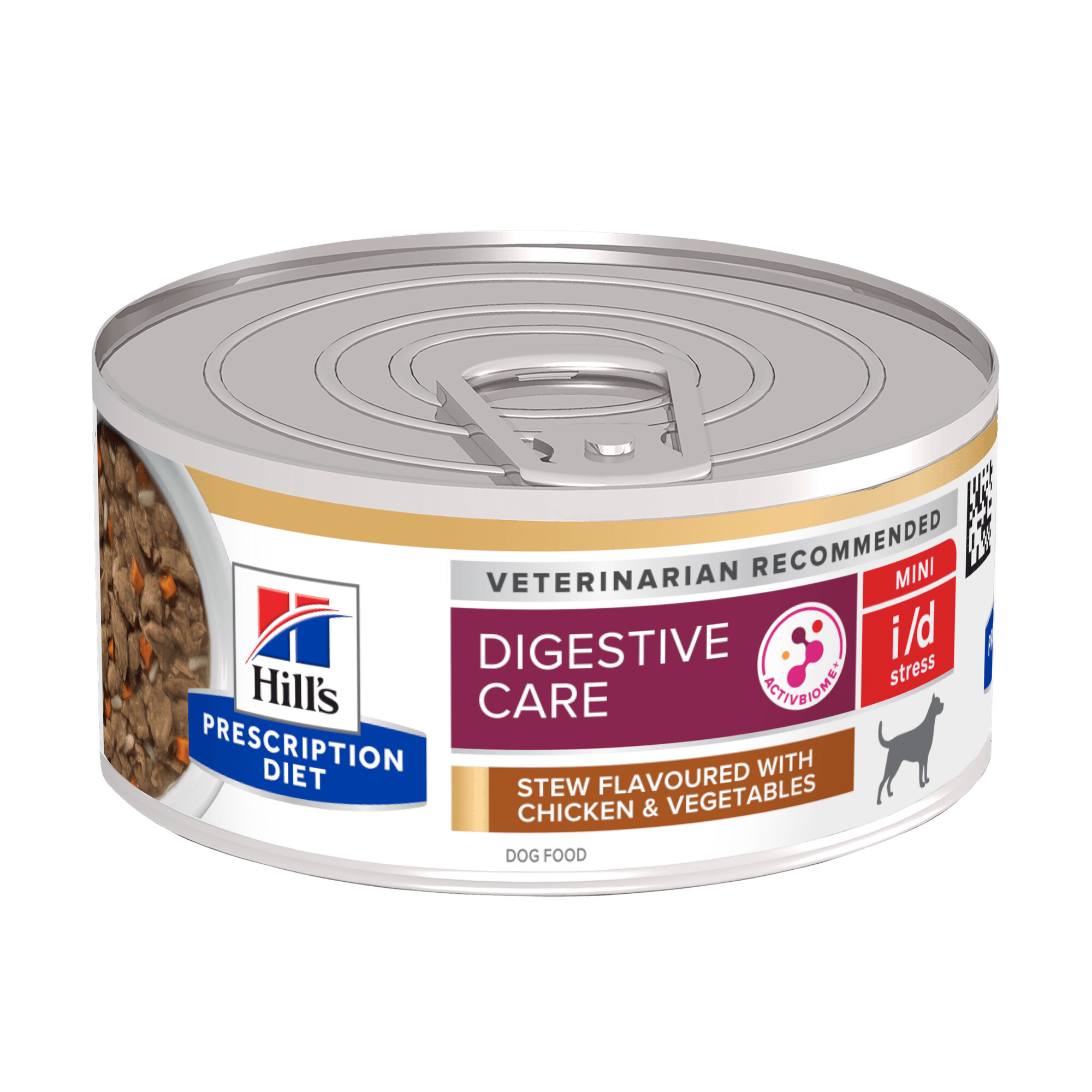 Hill's Prescription Diet i/d Stress Mini Digestive Care Dog Food 24x156g Can