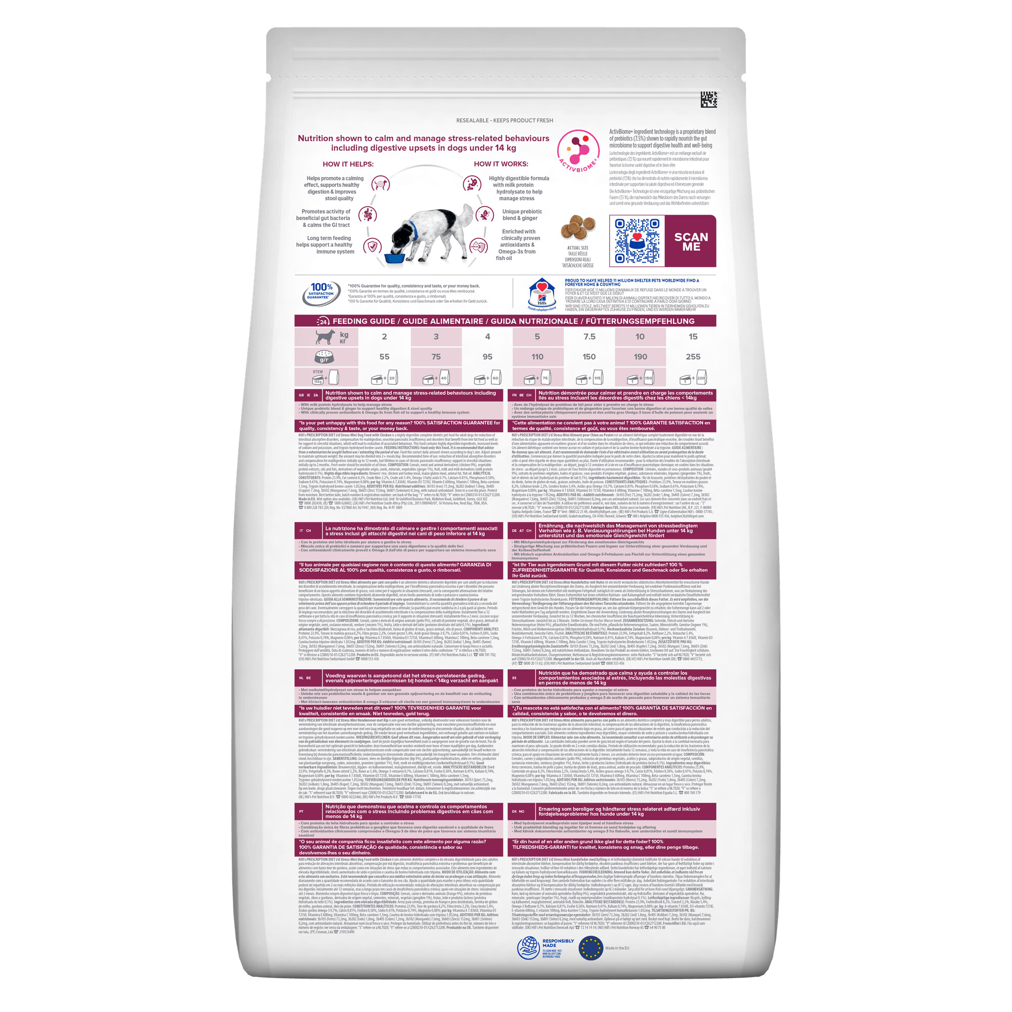 Hill's Prescription Diet i/d Stress Mini Digestive Care Dry Dog Food 1kg