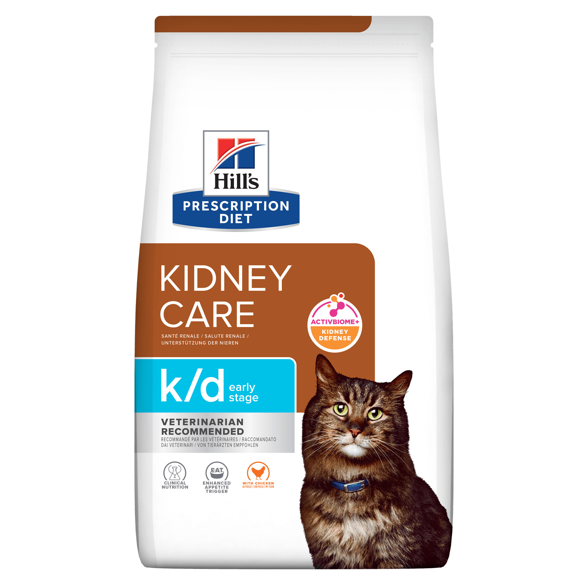 Hill's Prescription Diet k/d Early Stage Kidney Care Dry Cat Food 3kg