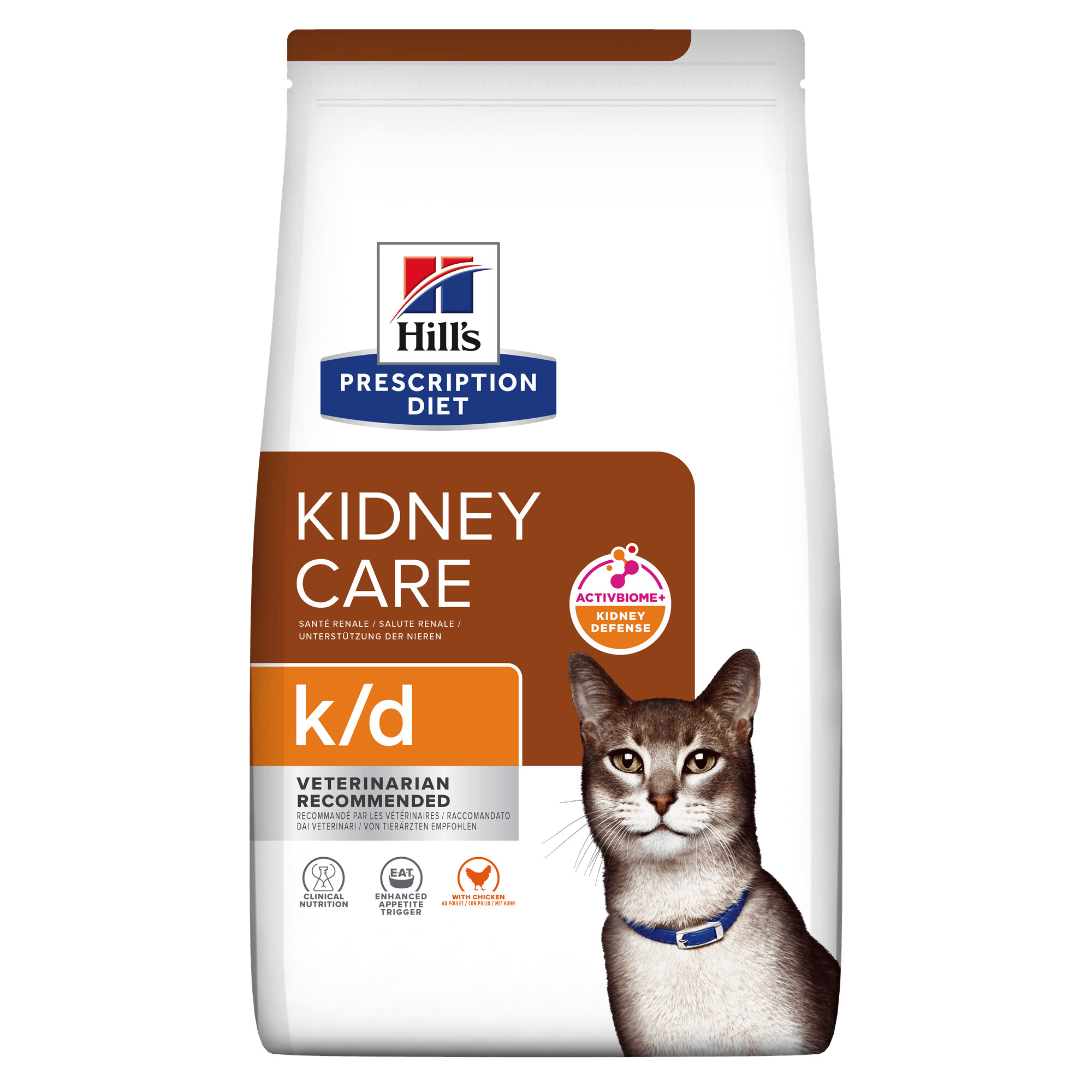 Hill's Prescription Diet k/d Kidney Care Dry Cat Food 8kg