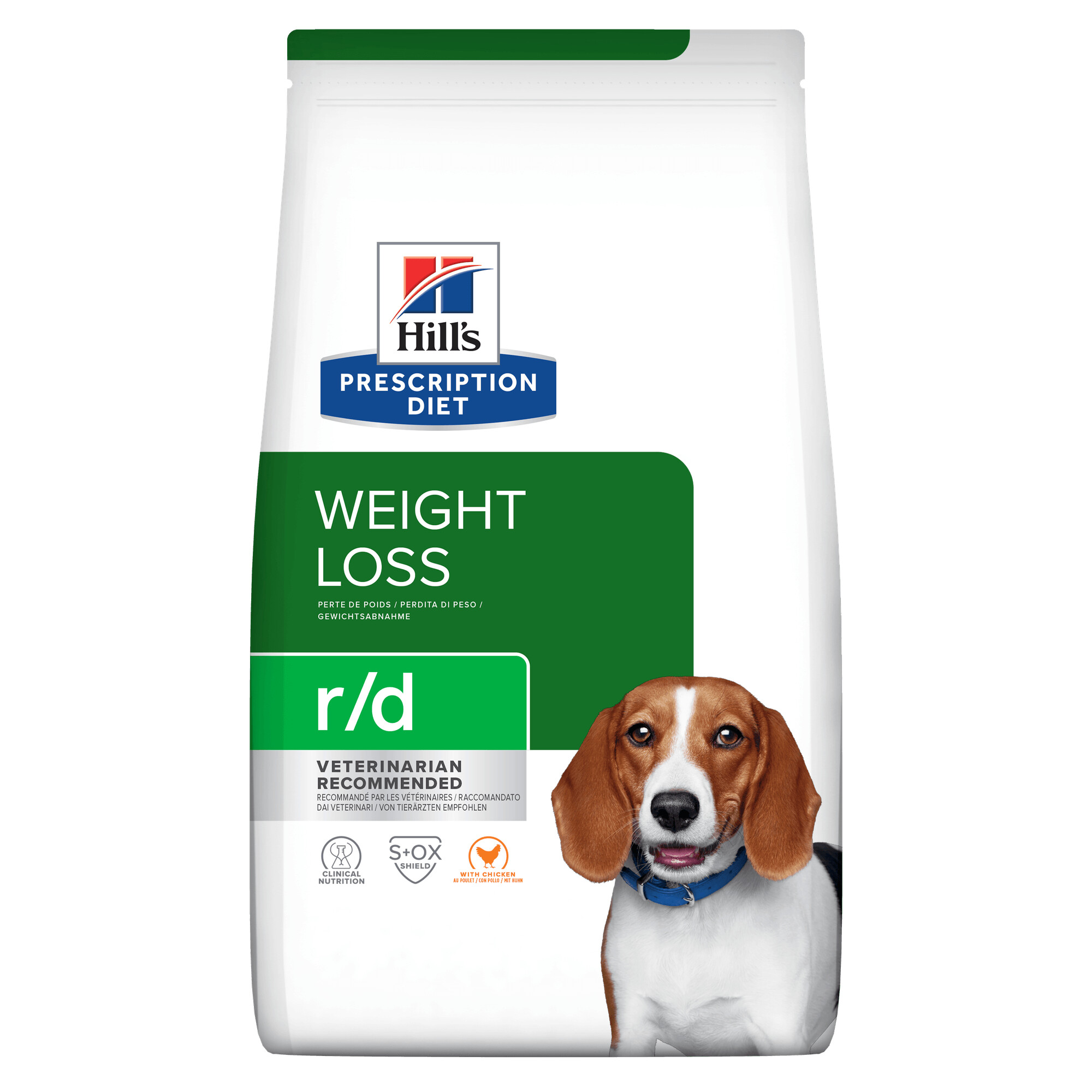 Hill's Prescription Diet r/d Weight Reduction Dry Dog Food 10kg