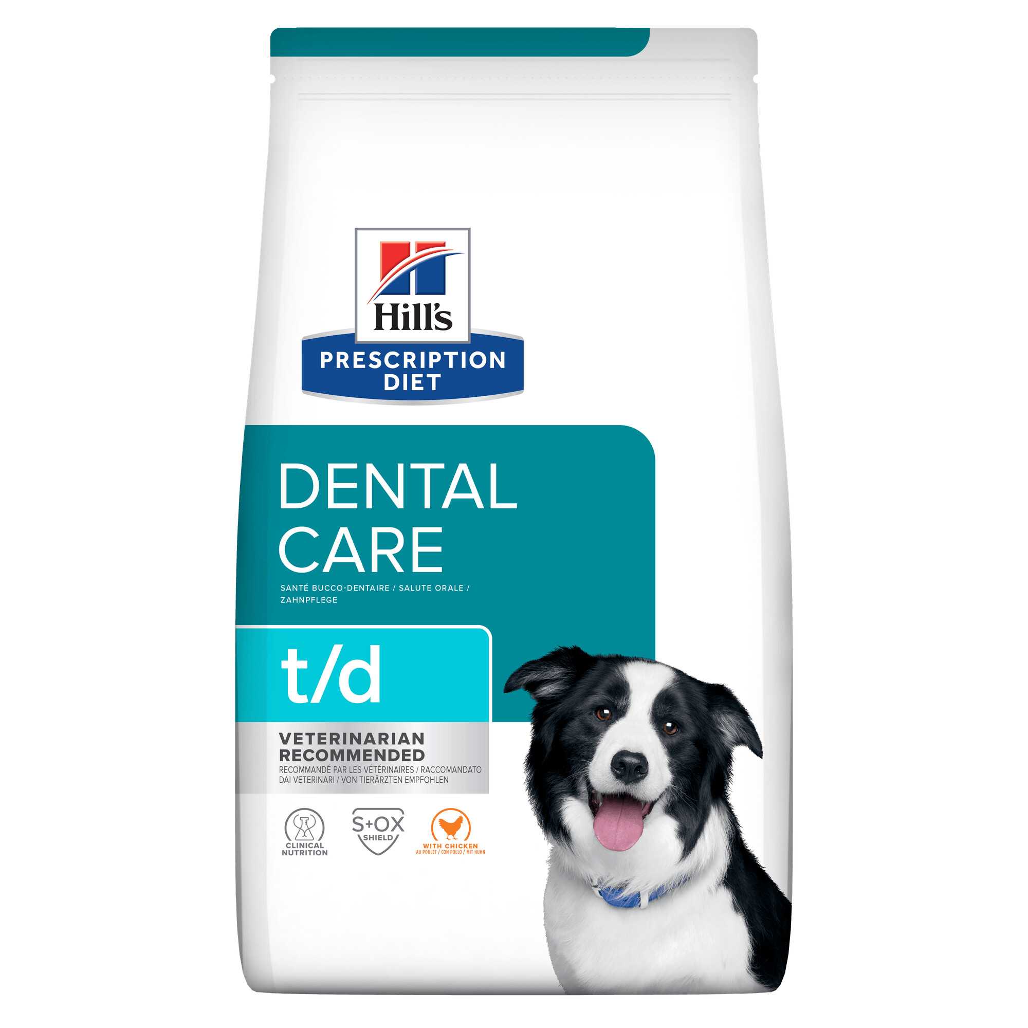 Hill's Prescription Diet t/d Dental Care Dry Dog Food 10kg