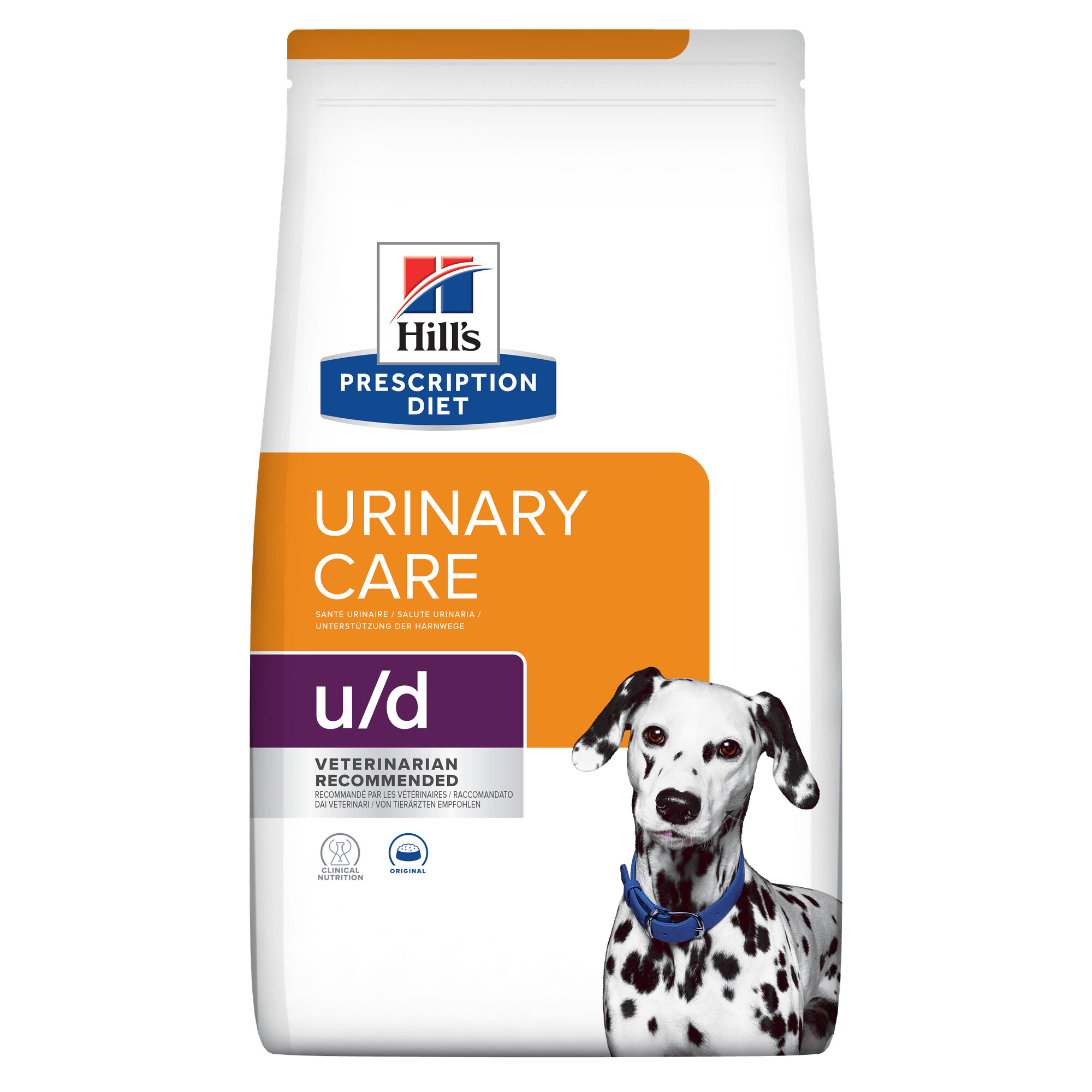 Hill's Prescription Diet u/d Urinary Care Dry Dog Food Original 4kg