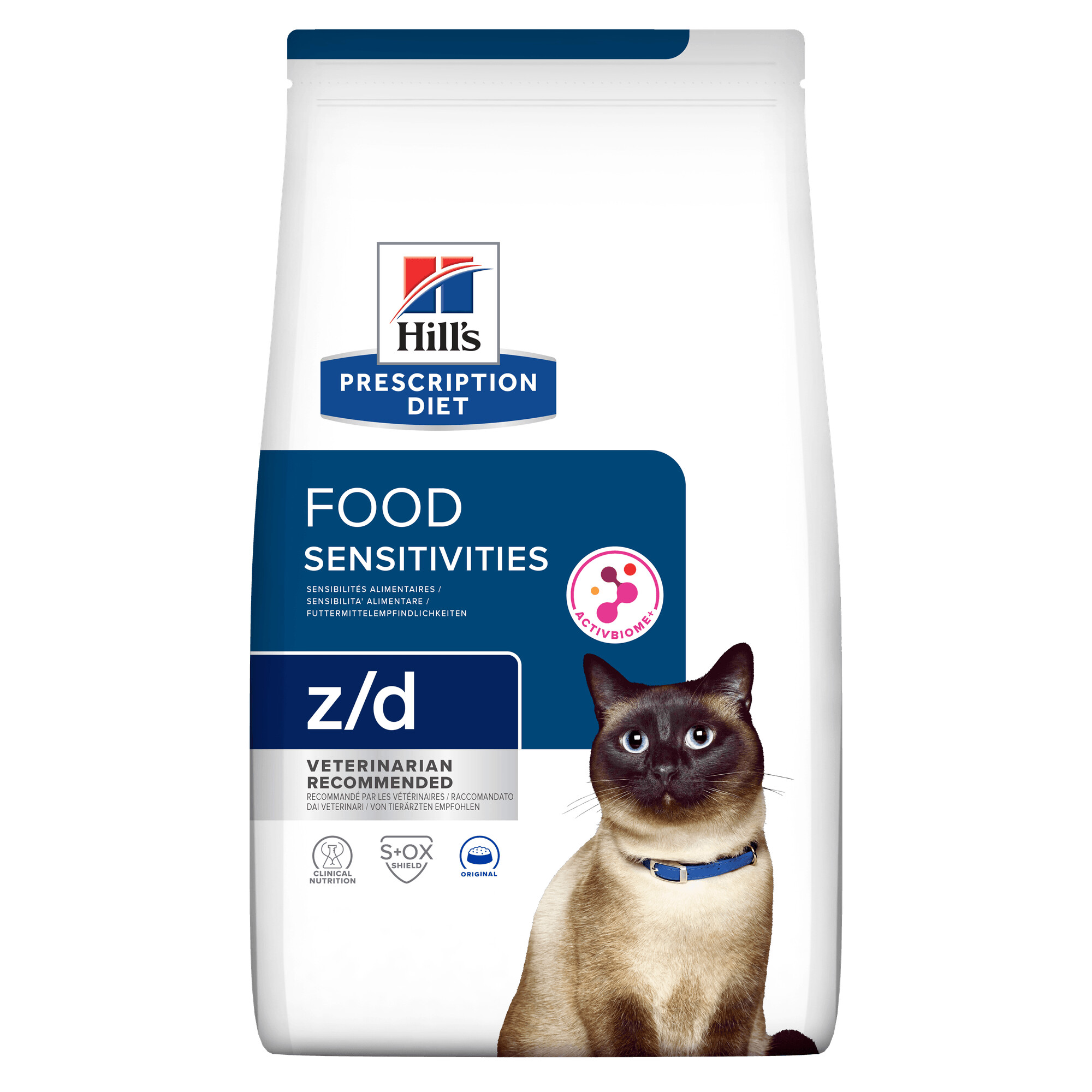 Hill's Prescription Diet z/d Food Sensitivities Dry Cat Food 3kg