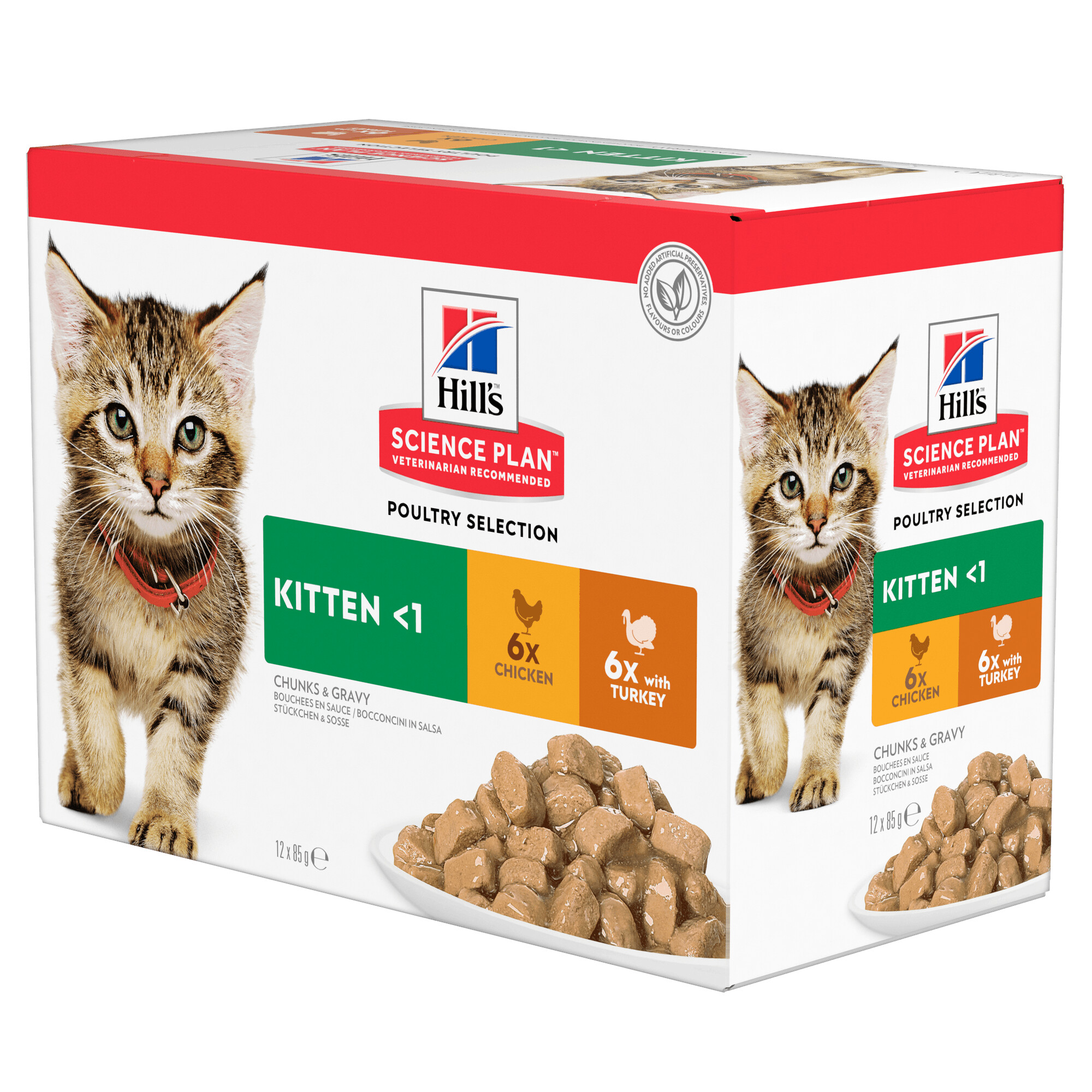 Hill's Science Plan Kitten Wet Food Multipack Wet Pouch