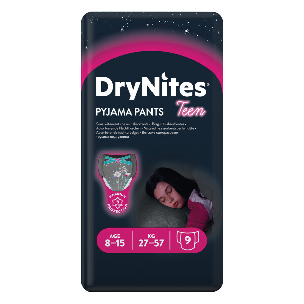 Huggies DryNites Pyjama Pants Girls 8-15 Years