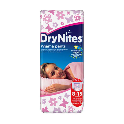 Huggies Girls 8-15 years DryNites Pyjama Pants Review