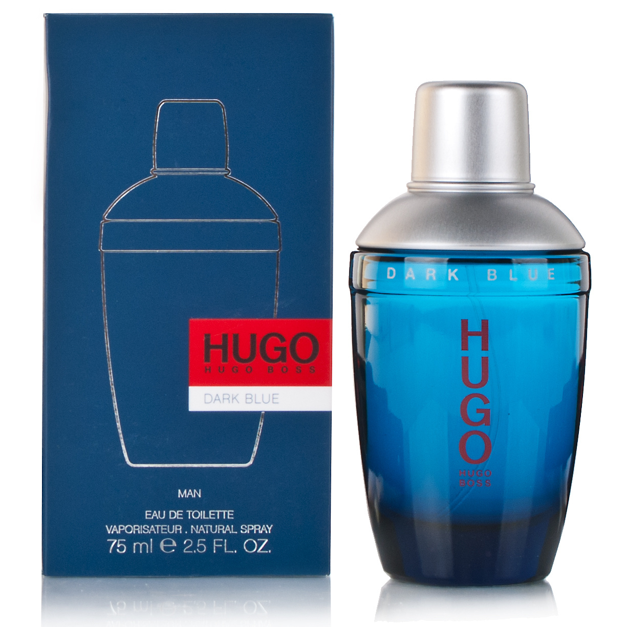 Hugo Boss Dark Blue Eau de Toilette Spray 75ml | Chemist Direct