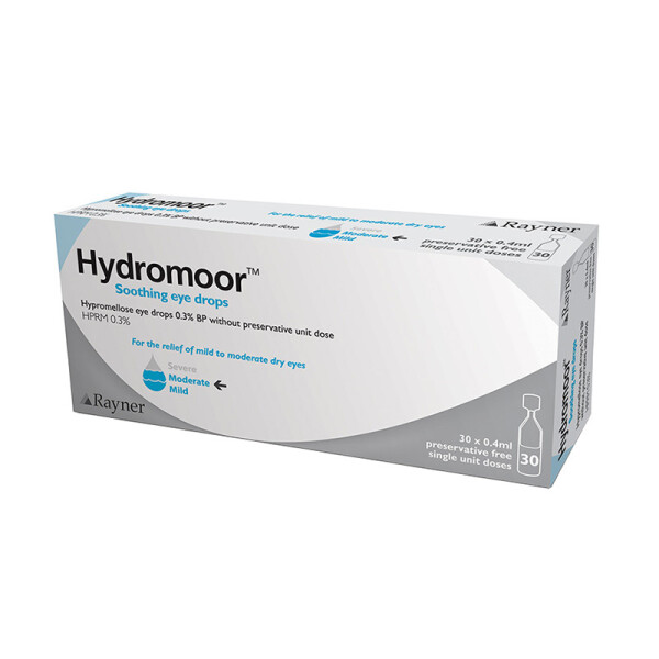 Hydromoor 0.3% Hypromellose Eye Drops