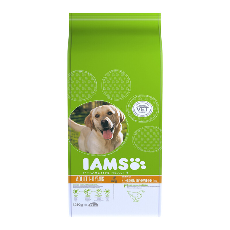IAMs Dog Adult Light Chicken Flavour 