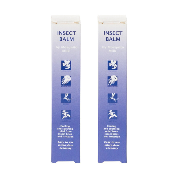 Insect Balm by Mosquito Milk Twin Pack