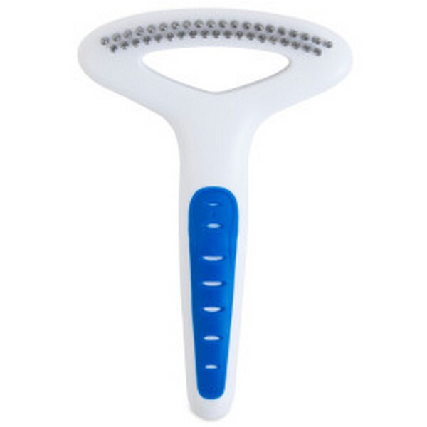 Double Row Rake JW Gripsoft Grooming Double Row Undercoat Rake | The PharmPet Co