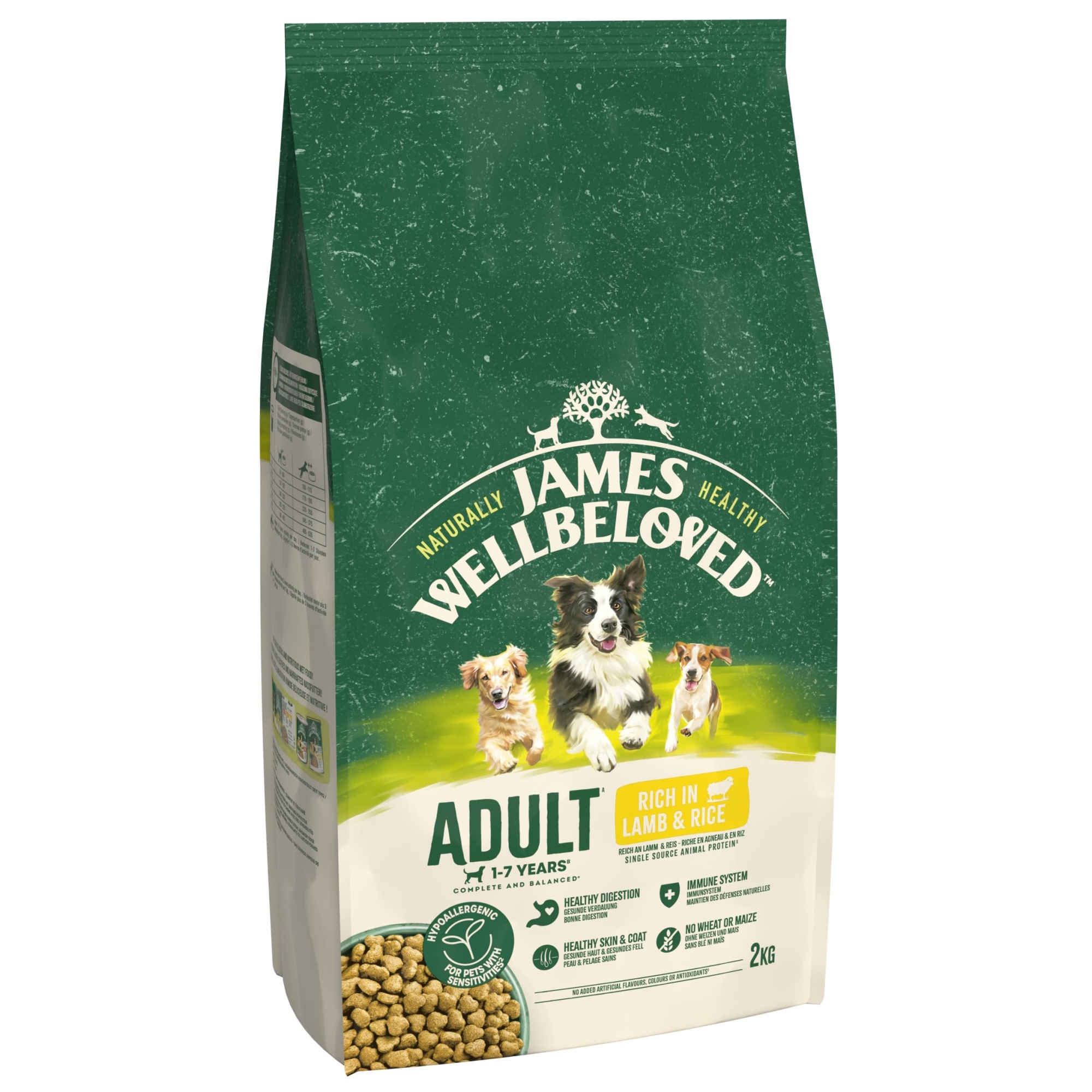 James Wellbeloved Dry Dog Adult Lamb & Rice 2kg