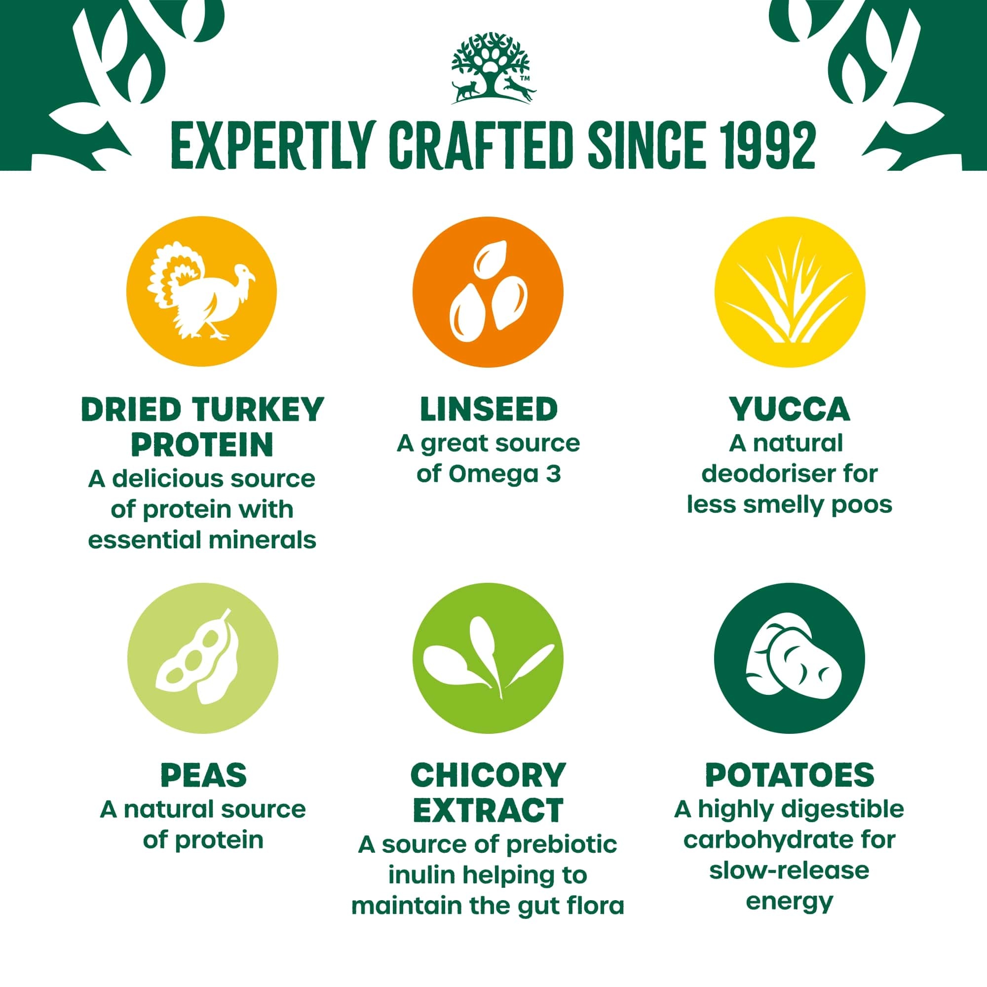 James Wellbeloved Dry Dog Grain Free Adult Turkey & Veg 10kg