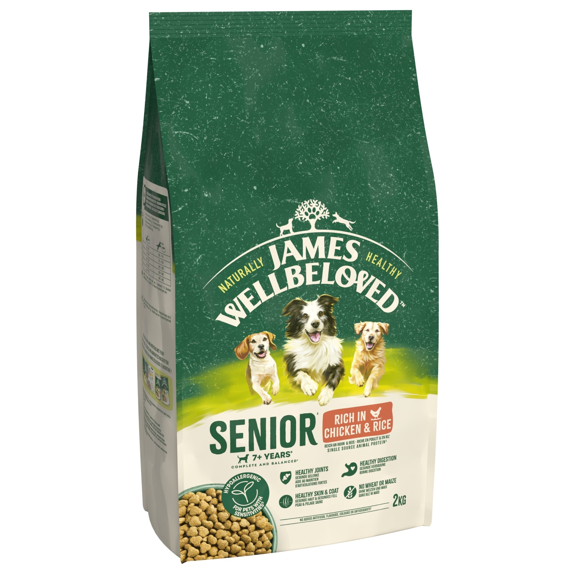 James Wellbeloved Dry Dog Senior Chicken & Rice 2kg