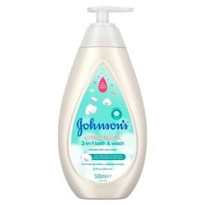  Johnsons Baby Cotton Touch 2 in 1 Bath and Wash 500ml 